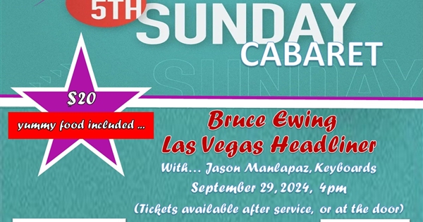 The 5th Sunday Cabaret!